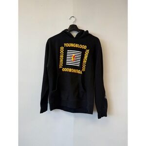 5SOS Youngblood Hoodie Mens Small Black Band Merch Pullover Concert Tour Graphic